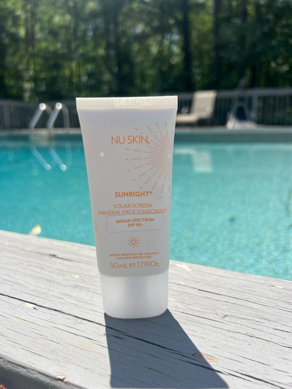 Sunright Sunscreen Solar Screen Mineral Face Sunscreen SPF 50