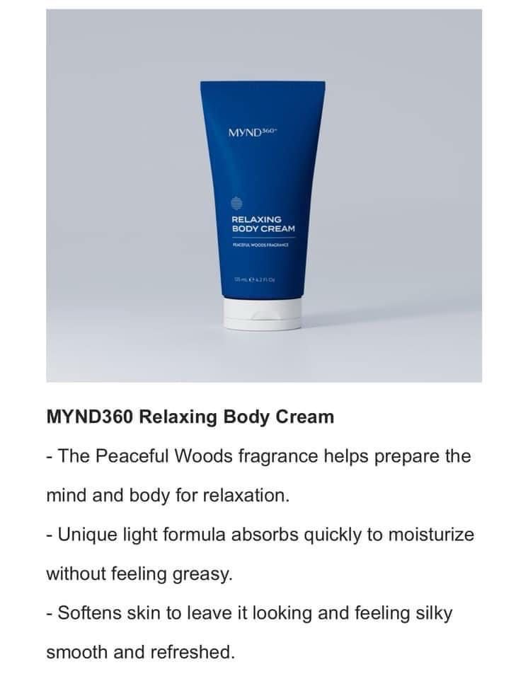 MYND Relaxing Body Cream