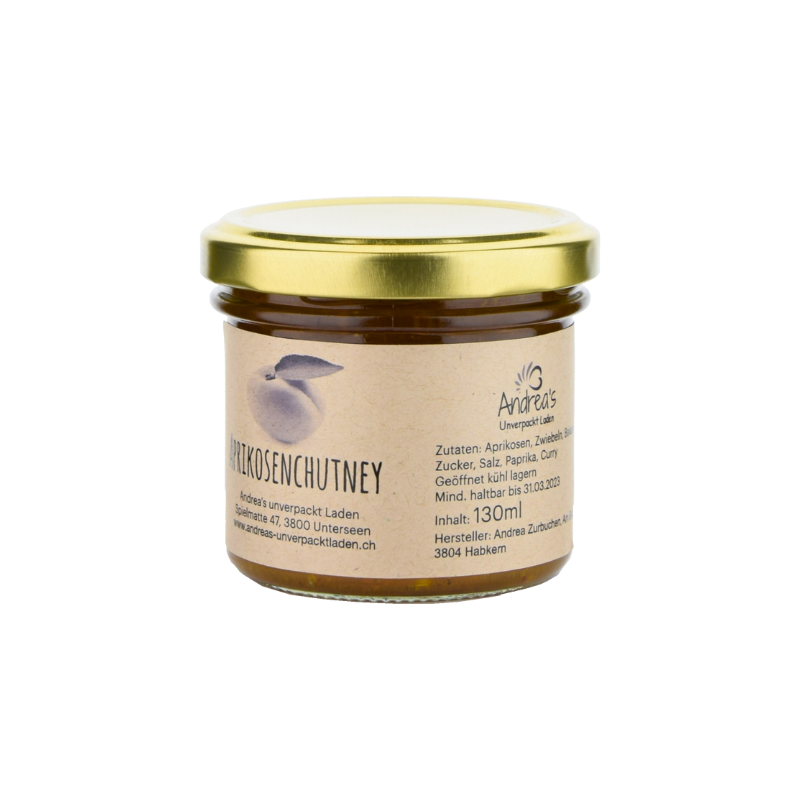 Aprikosenchutney hausgemacht, 120ml