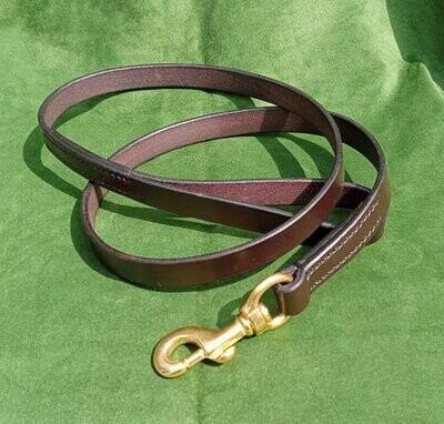 48" leather leads