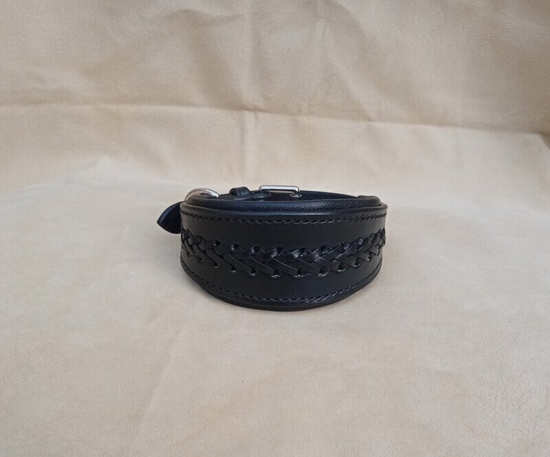 Laced Padded Whippet Collars