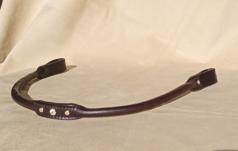 Rolled Swarovski Browband