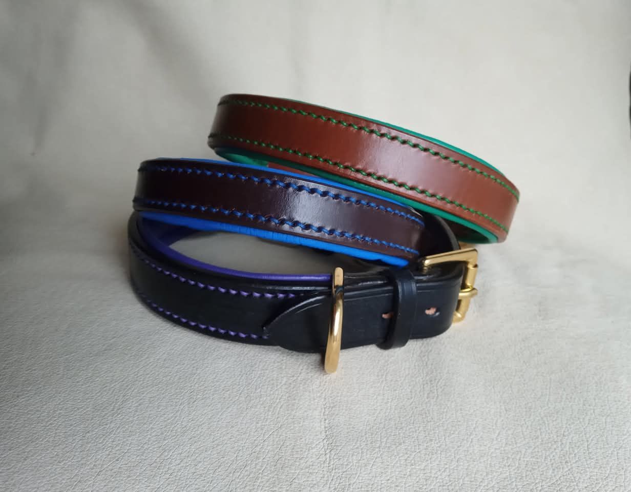 Padded Leather Collar from £45