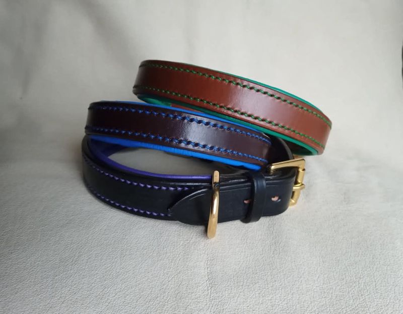 Padded Leather Collar from £45