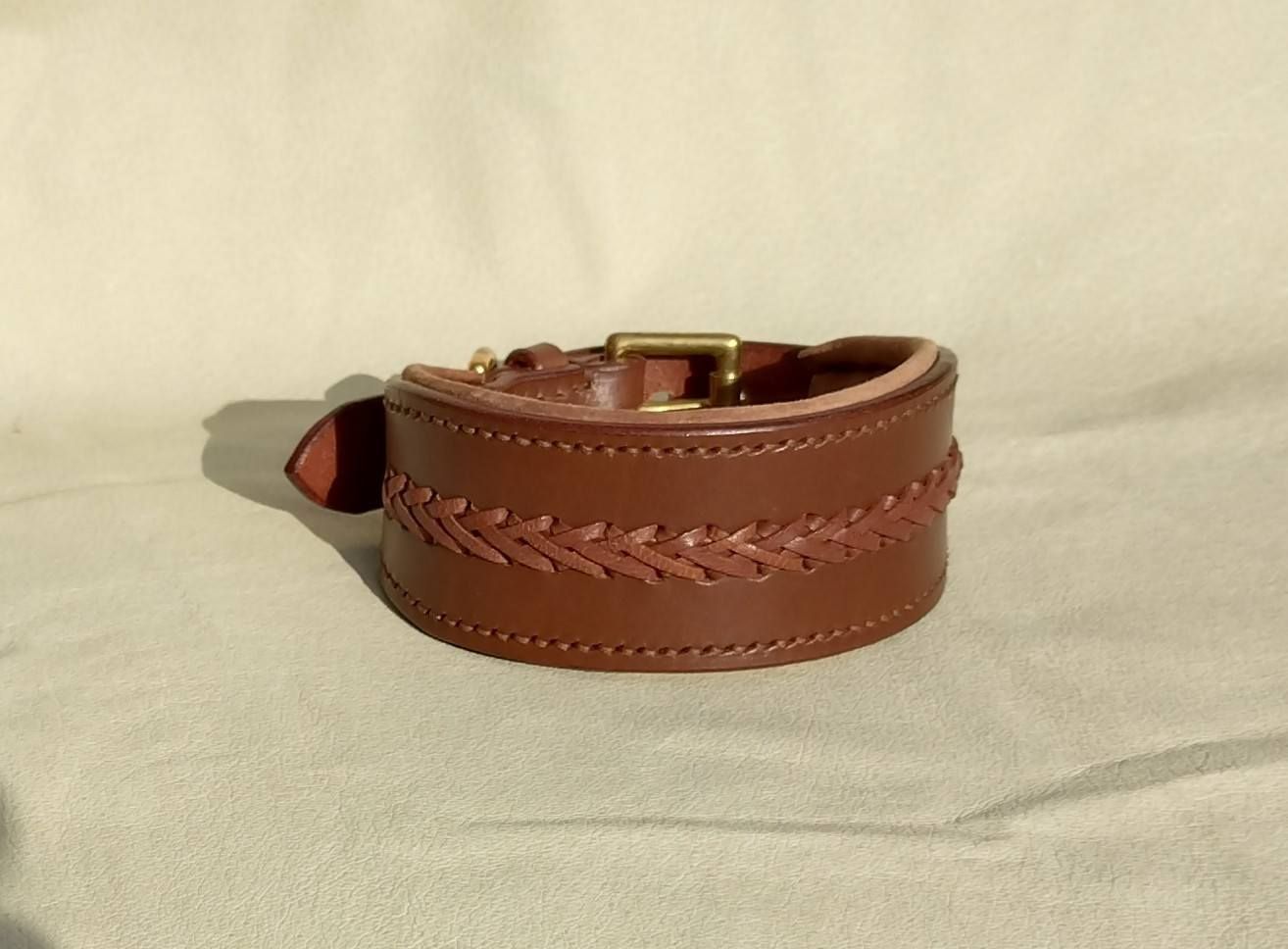 Ready Stock Padded Laced Sighthound Collar