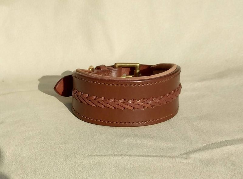 Ready Stock Padded Laced Sighthound Collar Ready Stock Padded Laced Sighthound Collar