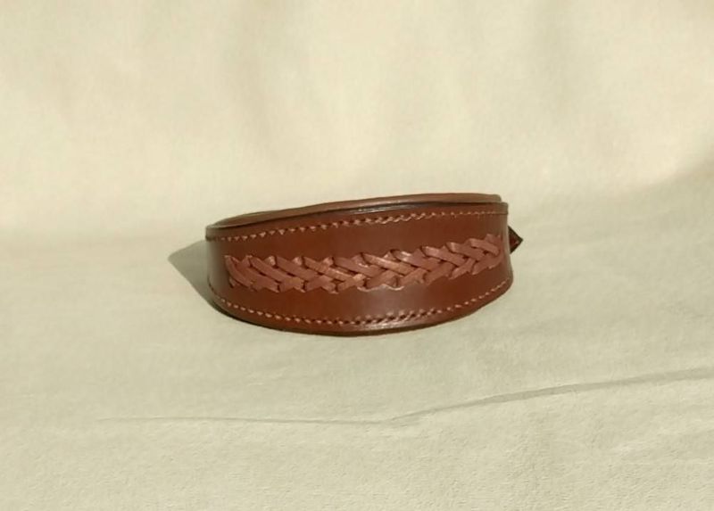 Ready Stock Padded Laced Whippet Collar Ready Stock Padded Laced Whippet Collar