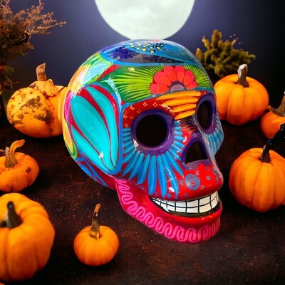 Hand-painted Sugar Skull