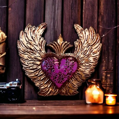 Purple Winged Heart
