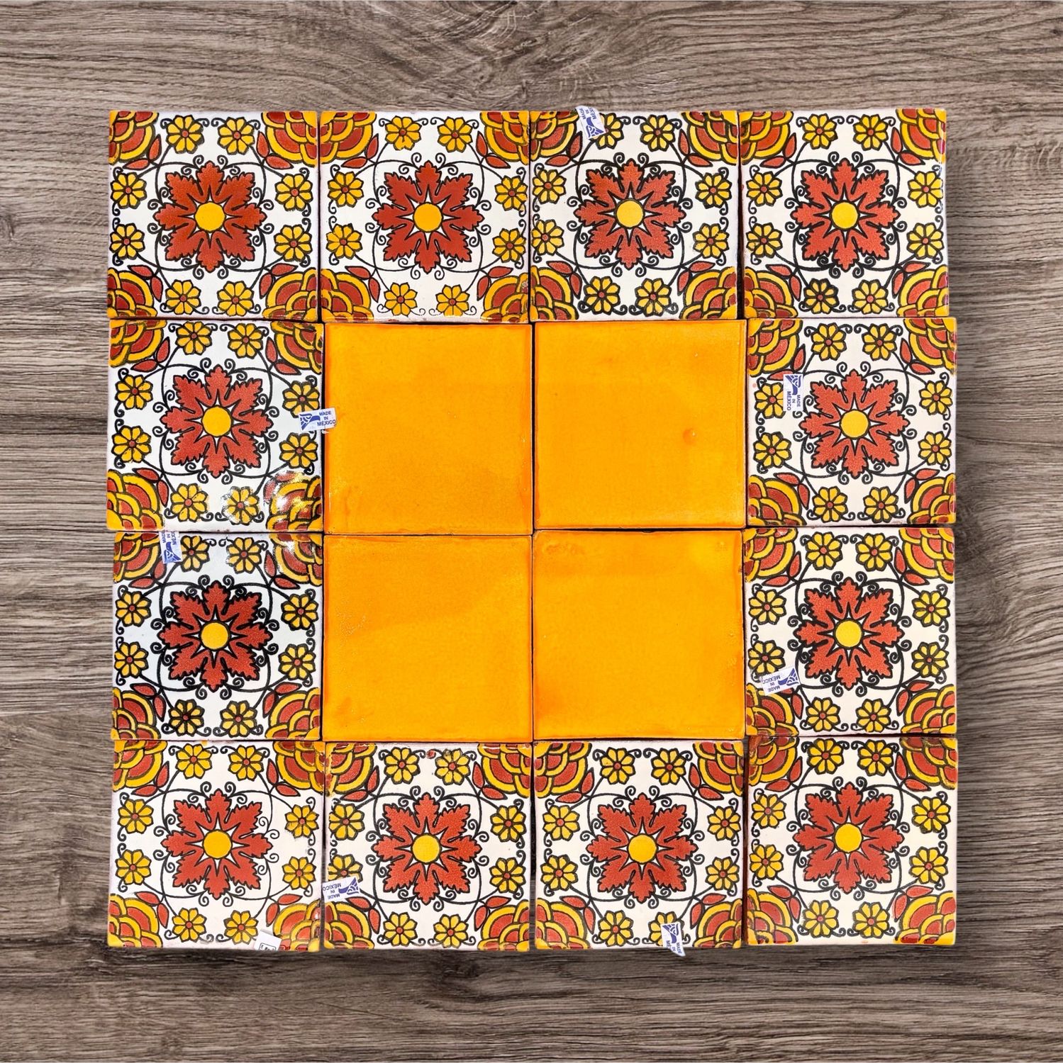 Yellow Margarita Tile Set