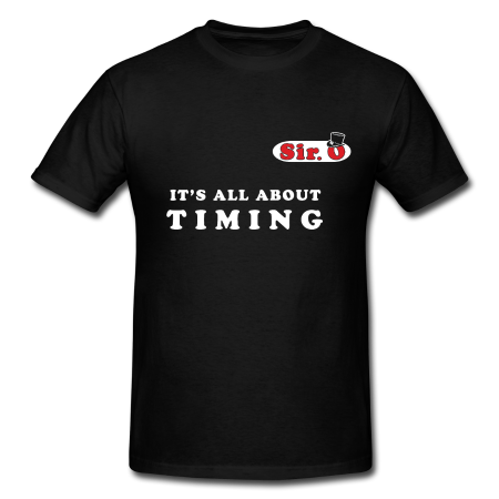 It&#39;s All About Timing T-Shirt (MEDIUM)
