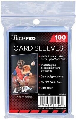 Ultra Pro Card Sleeves (100 stuks)