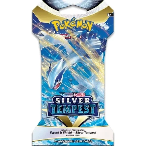 Silver Tempest Sleeved Booster