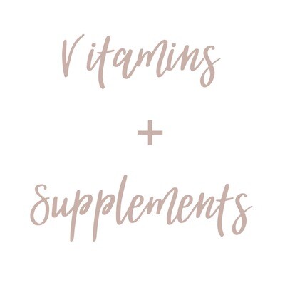 Vitamins + Supplements