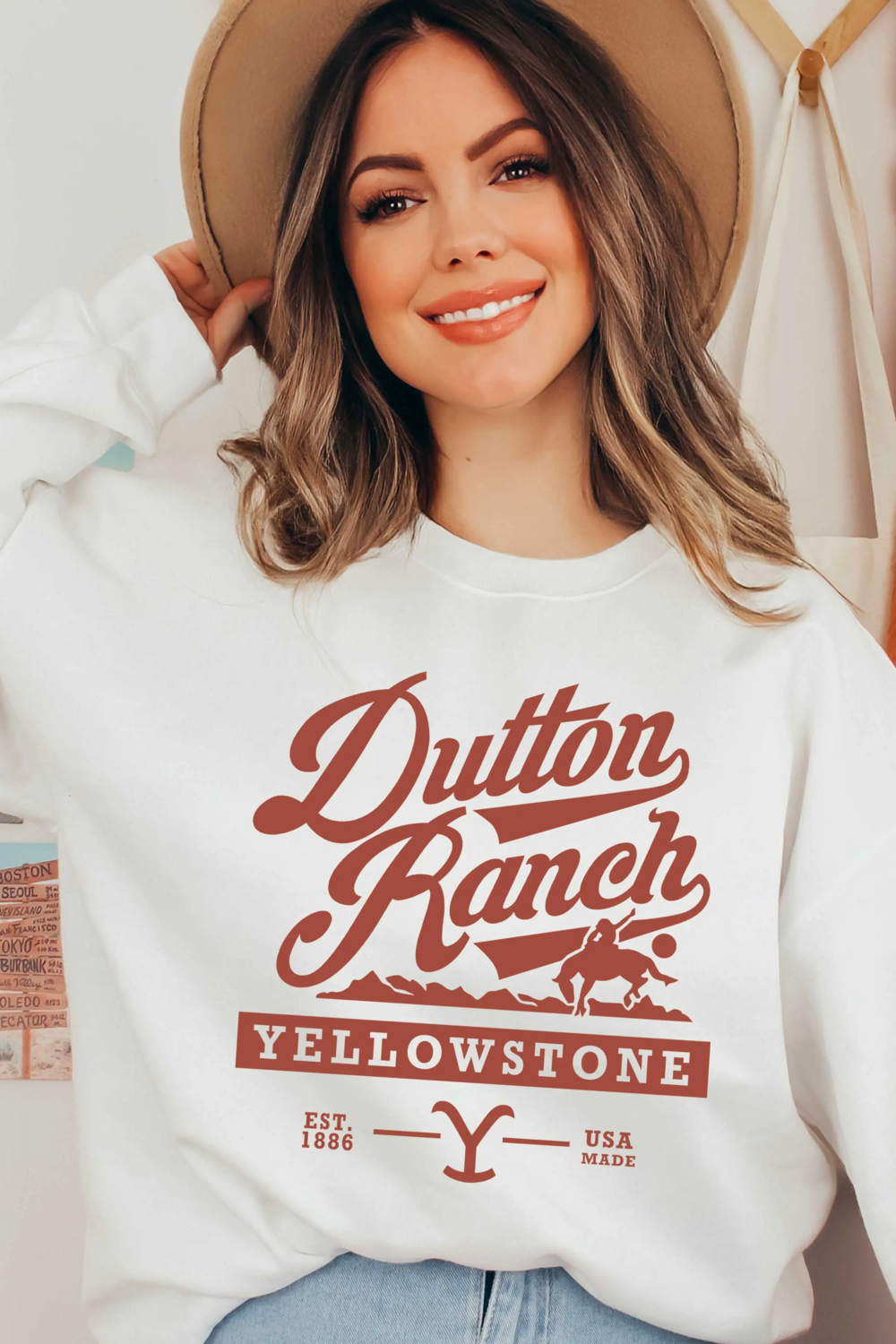 Dutton Ranch Yellowstone Graphic Sweatshirt