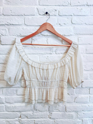 LUSH Peasant Top