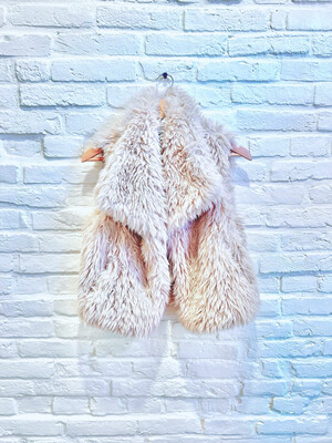 Love Tree Faux Fur Vest