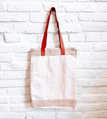 Canvas &amp; Leather Tote
