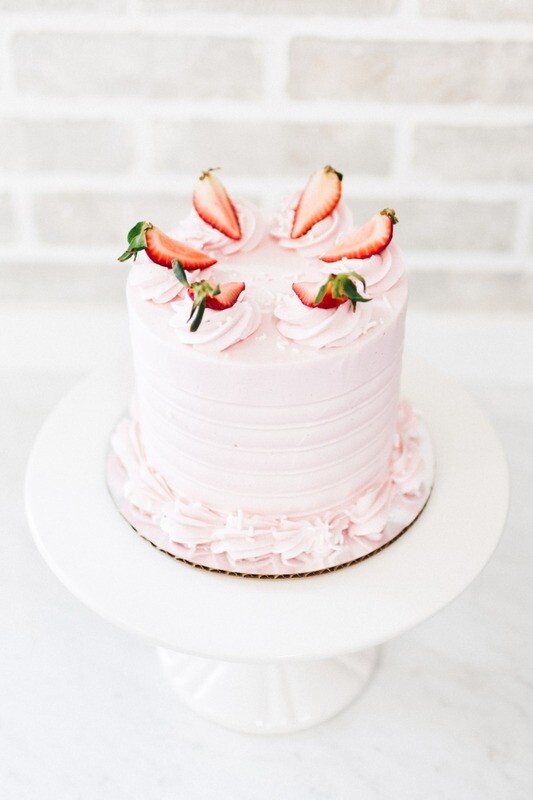 Pink Champagne Cake