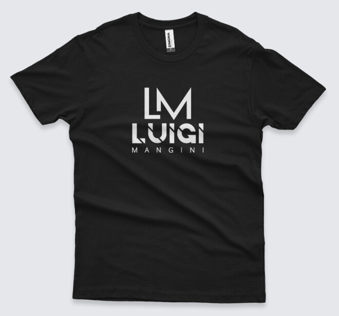 Camiseta Preta - LM Luigi Mangini