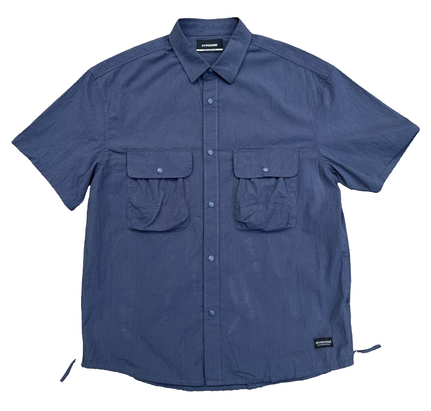 HS Utility Mini Stripes Crinkle S/S Shirt