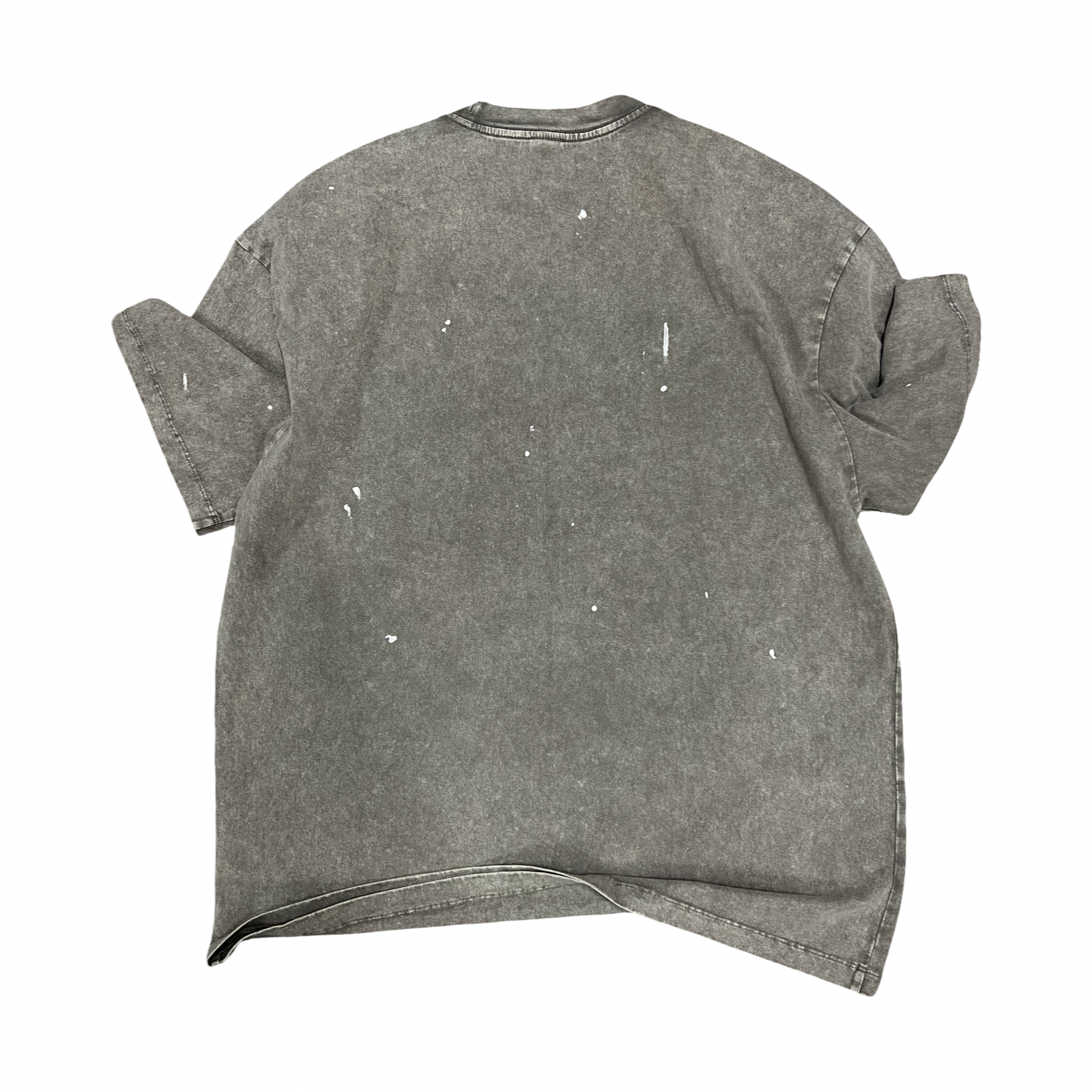 Blake Jones Peace X Print Paint Splatter Washed Tee