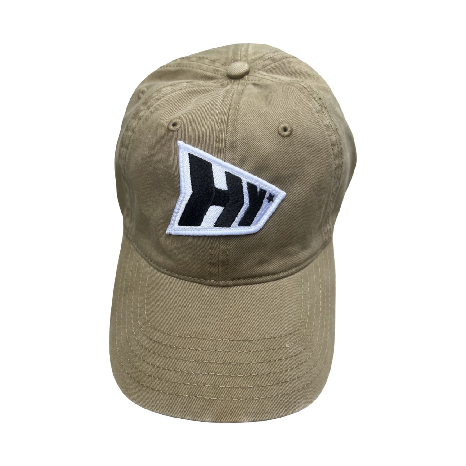 HY Beige Washed Dad Cap