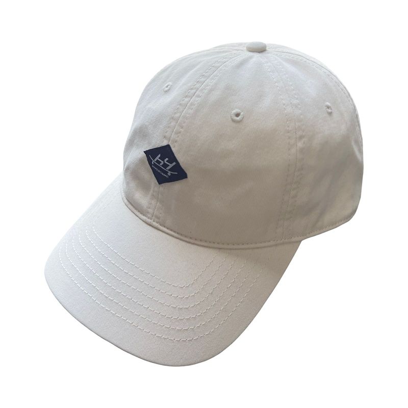 HS Skater Label White Dad Cap
