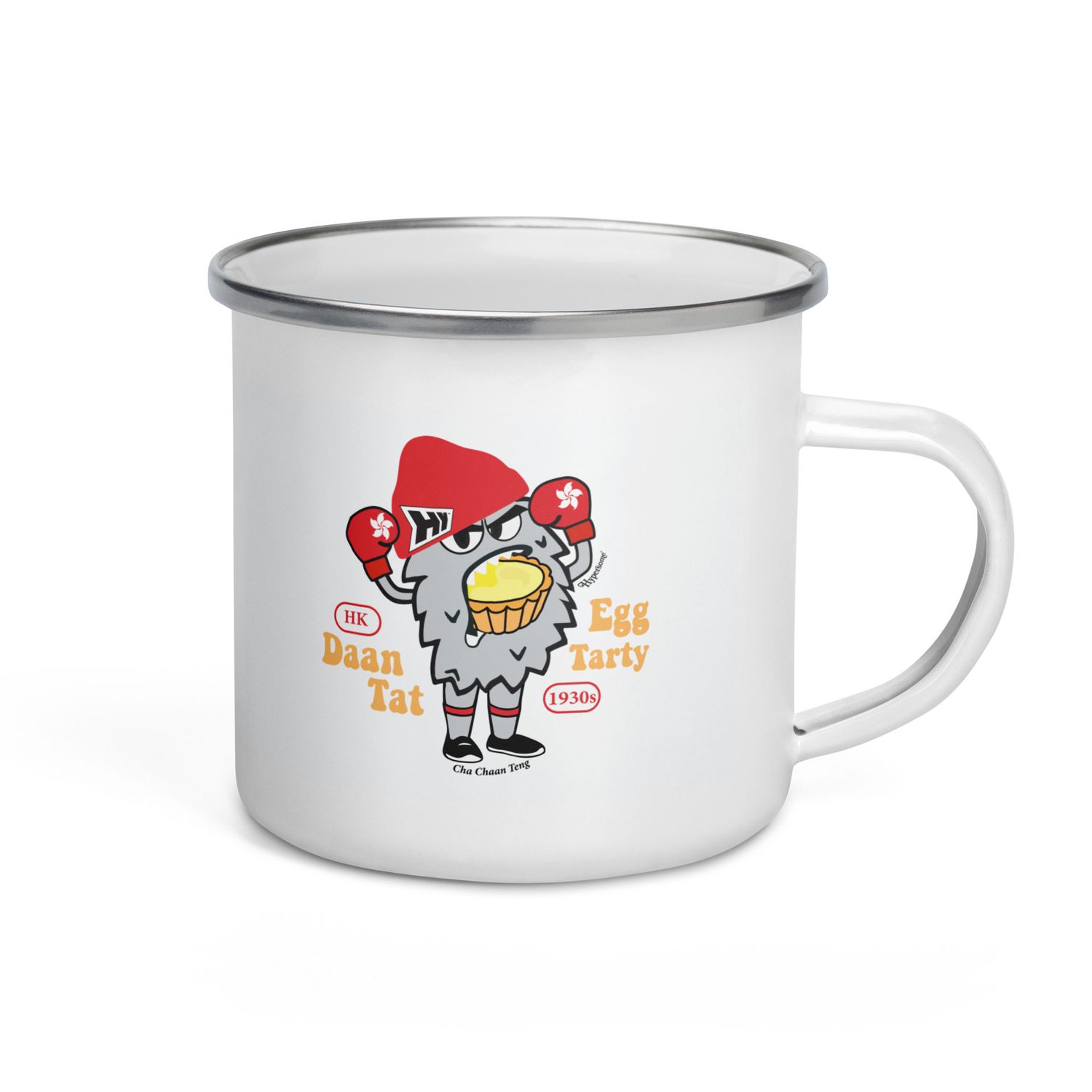 Hypie HK Daan Taat Enamel Mug