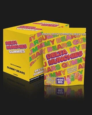 Gummy Bears- D8 Edibles 450mg