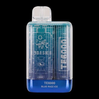 Blue Razz Ice-Elf Bar TE Rechargeable 6000