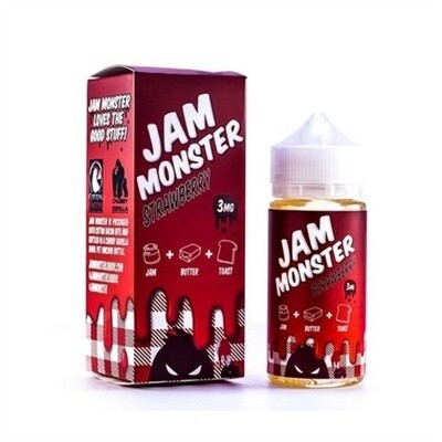 Jam Monster Strawberry 100ml E-Juice