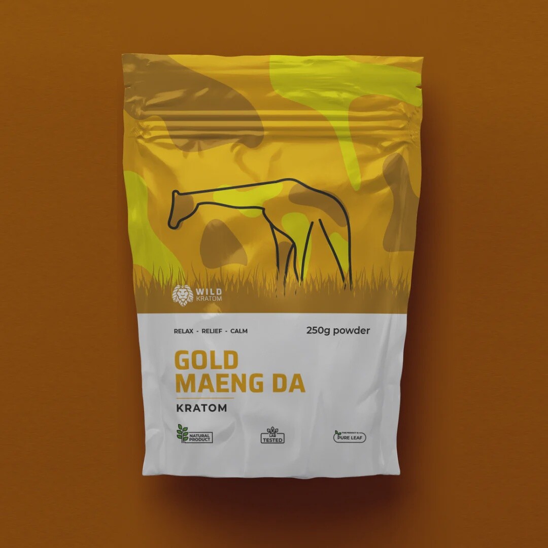 Wild Kratom- Gold Maeng Da Kratom Powder 25g /250g