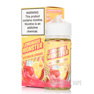 Lemonade Monster Watermelon Lemonade - 100ML E-Juice