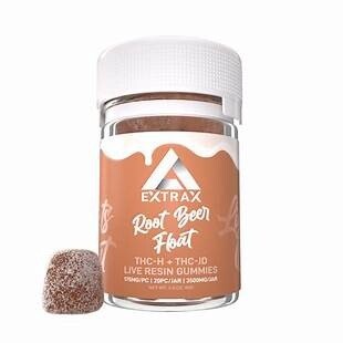 Root Beer Float-THC-H/THC-JD Live Resin Edibles 3500mg