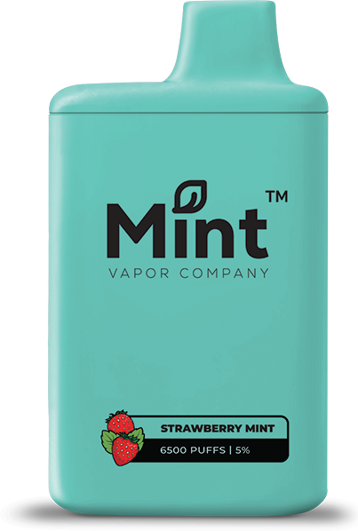 Strawberry Mint-MINT MNKE BARS Rechargeable 6500