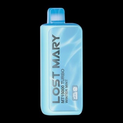 Winter Mint-Lost Mary Rechargeable 15000 Turbo