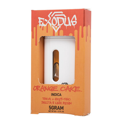 Orange Cake (Indica)-THCA Live Resin Wax Pen 5g
