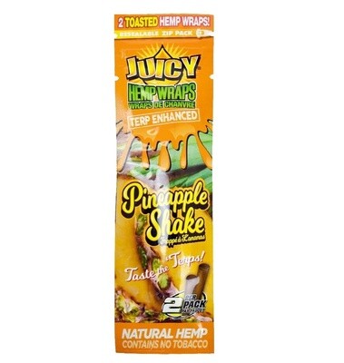 Pineapple Shake-Juicy Terp Enhanced Hemp Wraps