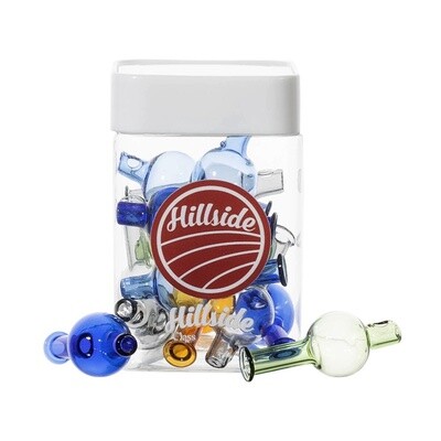 Hillside Glass Bubble Carb Caps 22mm