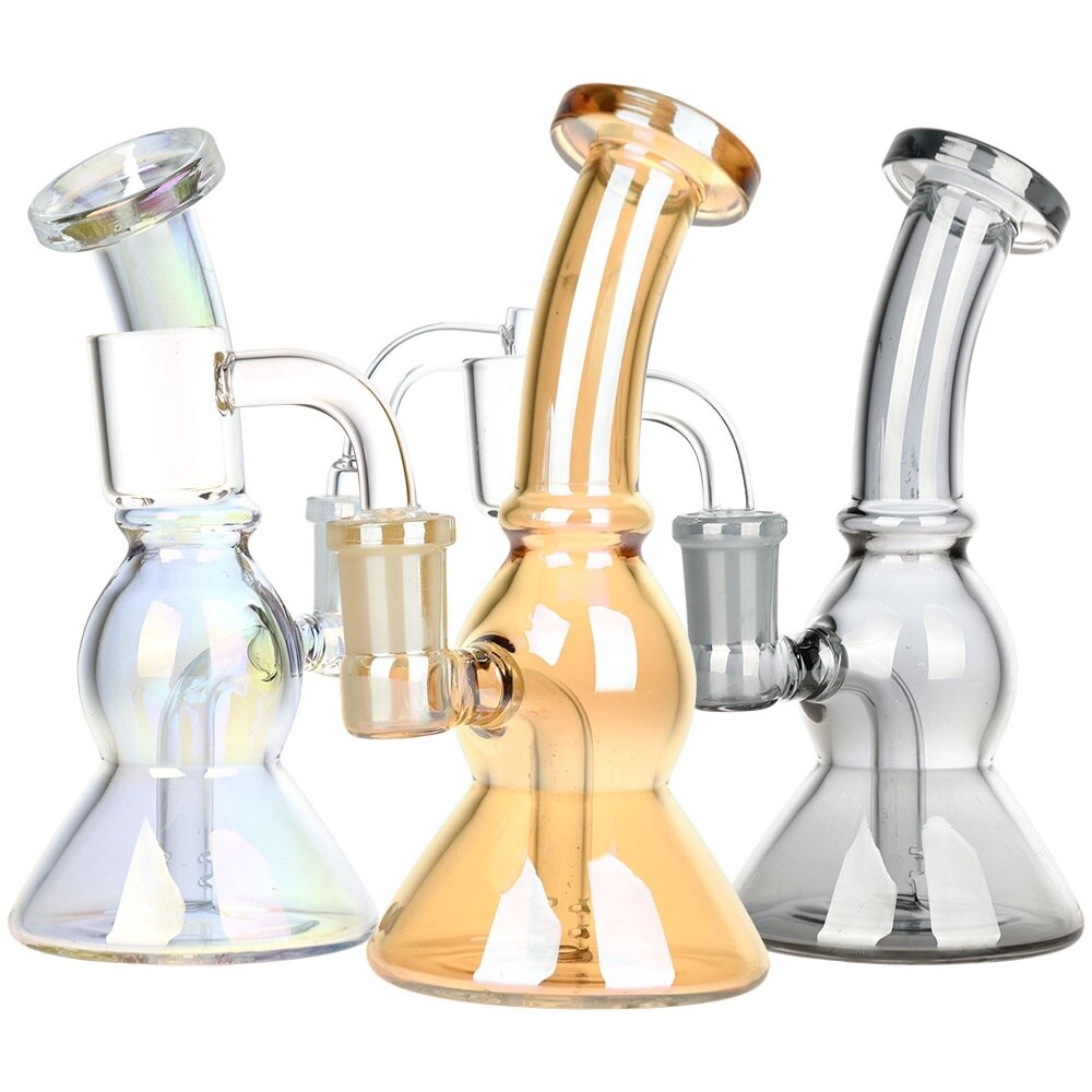 Ease Your Mind Mini Glass Dab Rig | 5.75&quot; | 14mm F |