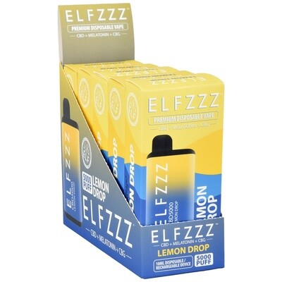 Lemon Drop-ELFZZZ 5000 CBD Melatonin Disposable Vape | 10ml