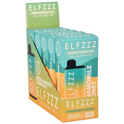 Chamomile Honey-ELFZZZ 5000 CBD Melatonin Disposable Vape | 10ml
