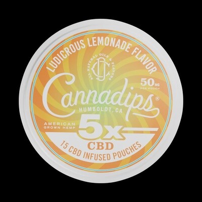 Ludicrous Lemonade-Cannadips CBD 5x Strength