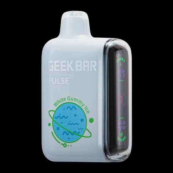 White Gummy Ice-Geek Bar Rechargeable 15000