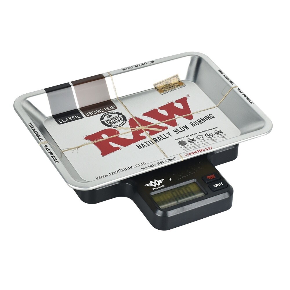RAW X My Weigh Variable Precision Tray Scale | 1000g x 0.1g