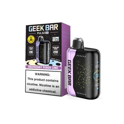 Raspberry Peach Lime-Geek Bar Pulse X Rechargeable 25000