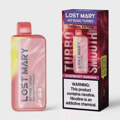 Raspberry Banana-Lost Mary Rechargeable 15000 Turbo