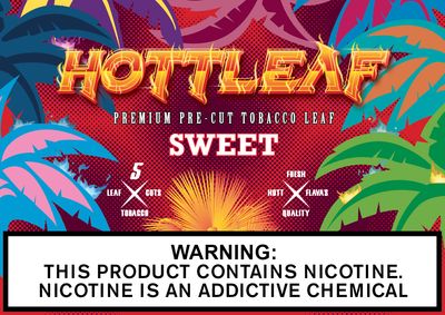 HOTTLEAF PREMIUM CUT SWEET TOBACCO LEAF 5PK
