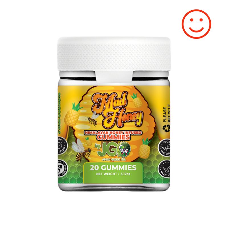 Pina Colada-JGO Himalayan Mad Honey Gummies 20ct